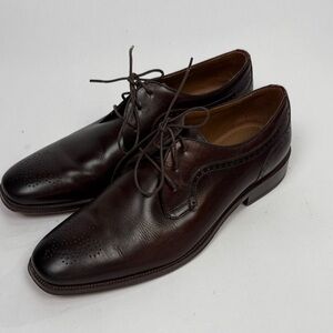 Johnson & Murphy Brown Leather Men's Dress Shoes